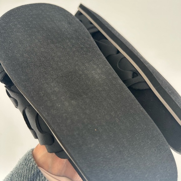 rag & bone Bailey Sport Slides in Black - Picture 4 of 9